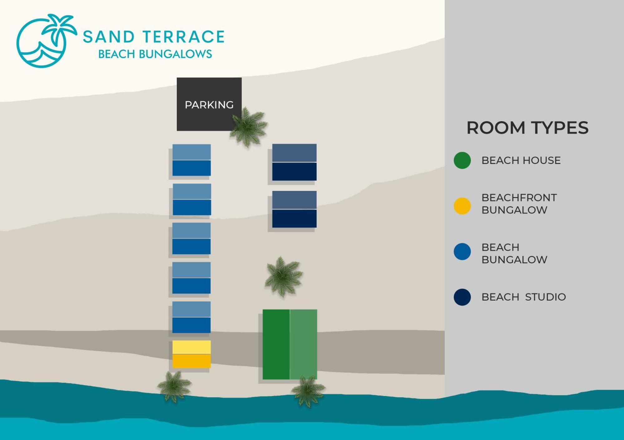 Sand Terrace Beach Bungalows Баан Тай Экстерьер фото